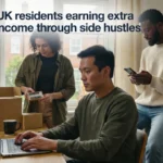 UK residents earning extra income through side hustles