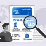 Illustration showing American Express card insurance exclusions and limitations explained for UK cardholders