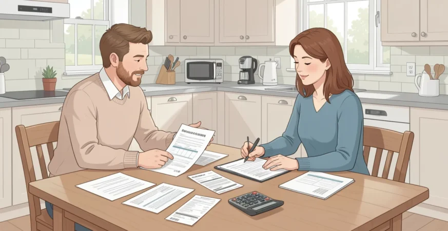 UK borrowers reviewing personal loan eligibility and affordability information