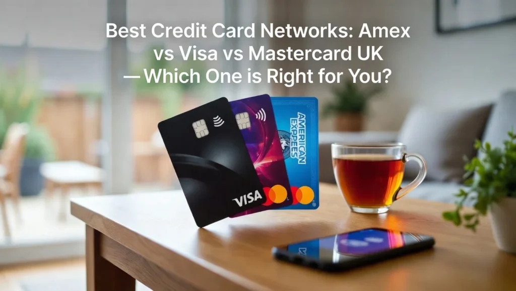 Featured image: Best Credit Card Networks: Amex vs Visa vs Mastercard UK – Which One is Right for You? - Money Guides &a...