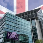 Exterior view of the Financial Conduct Authority office building in London representing UK financial regulation.